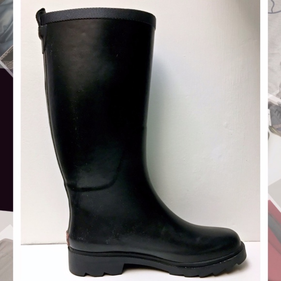 Chooka Top Solid Black Rain Boot size 6 - Picture 2 of 8